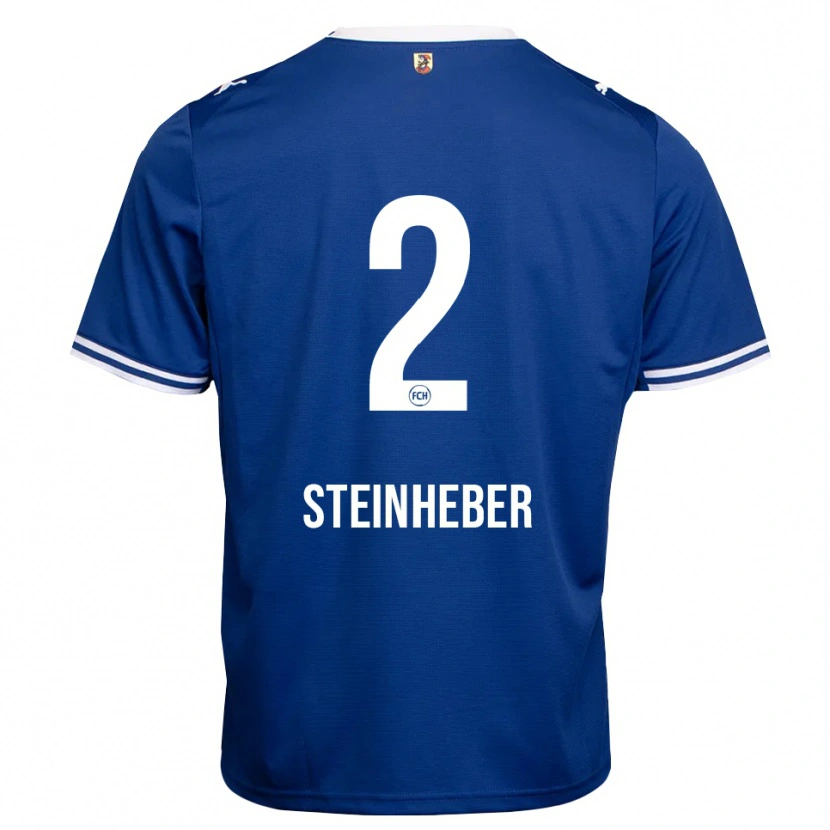 Danxen Niño Camiseta Leni Steinheber #2 Azul Real Blanco 2ª Equipación 2026/27 La Camisa