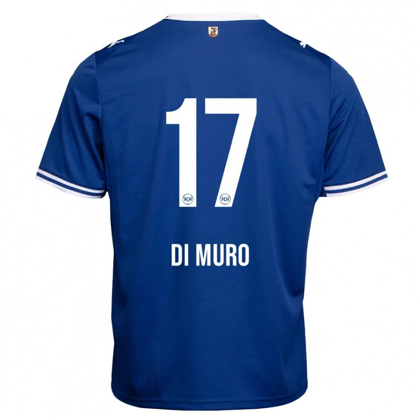 Danxen Niño Camiseta Antonia Di Muro #17 Azul Real Blanco 2ª Equipación 2026/27 La Camisa