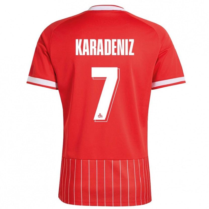 Danxen Niño Camiseta Thierry Karadeniz #7 Verde Rojo Blanco 2ª Equipación 2026/27 La Camisa