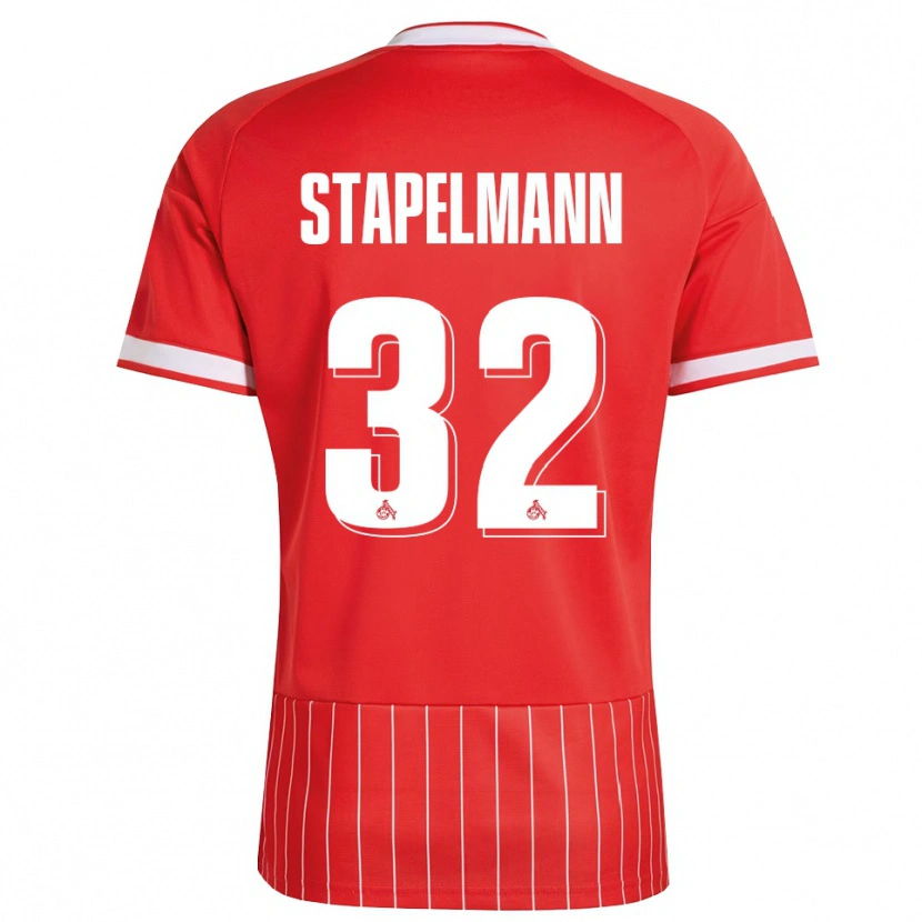 Danxen Niño Camiseta Luis Stapelmann #32 Verde Rojo Blanco 2ª Equipación 2026/27 La Camisa