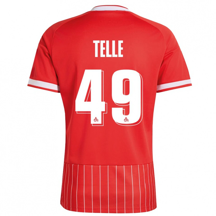 Danxen Niño Camiseta Neo Telle #49 Verde Rojo Blanco 2ª Equipación 2026/27 La Camisa