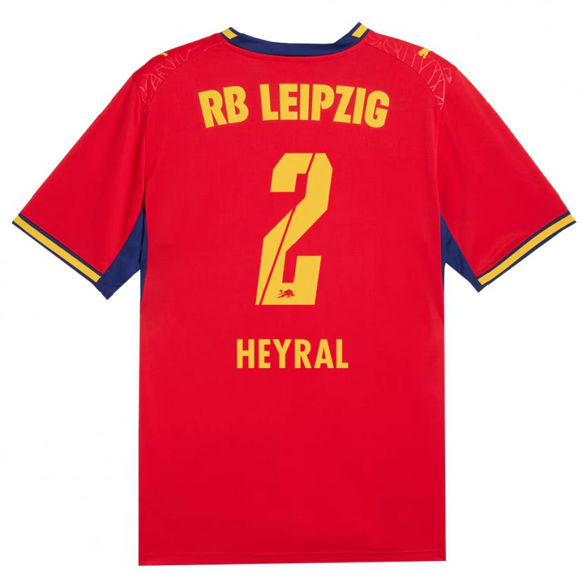 Danxen Niño Camiseta Neo Heyral #2 Azul Real Rojo Amarillo 2ª Equipación 2026/27 La Camisa