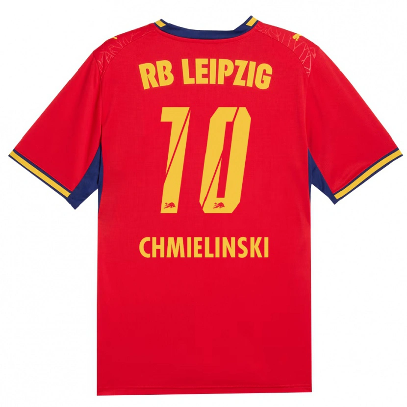 Danxen Niño Camiseta Gina Chmielinski #10 Azul Real Rojo Amarillo 2ª Equipación 2026/27 La Camisa