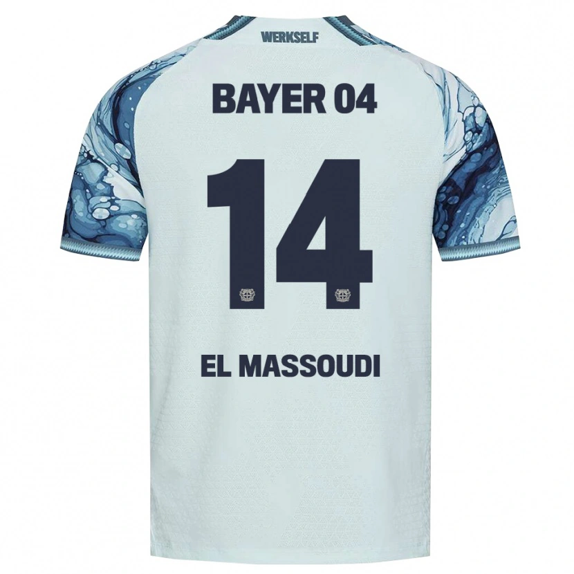 Danxen Niño Camiseta Nassim El Massoudi #14 Negro Verde Oscuro 2ª Equipación 2026/27 La Camisa