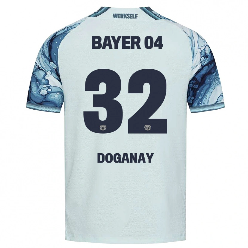 Danxen Niño Camiseta Kenan Doganay #32 Negro Verde Oscuro 2ª Equipación 2026/27 La Camisa