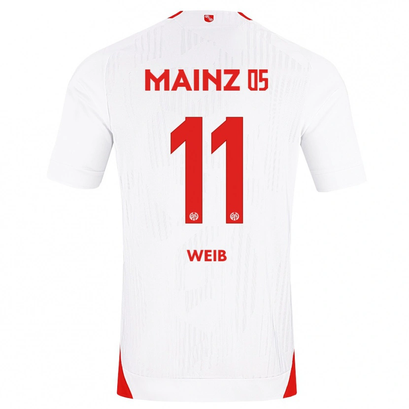 Danxen Niño Camiseta Finja Weiß #11 Blanco Rojo Amarillo 2ª Equipación 2026/27 La Camisa