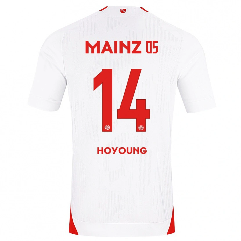 Danxen Niño Camiseta Ho-Young Lee #14 Blanco Rojo Amarillo 2ª Equipación 2026/27 La Camisa