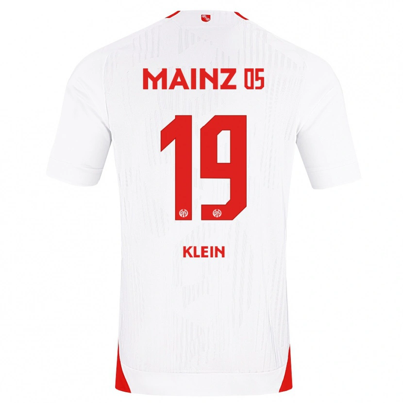 Danxen Niño Camiseta Yannis Klein #19 Blanco Rojo Amarillo 2ª Equipación 2026/27 La Camisa