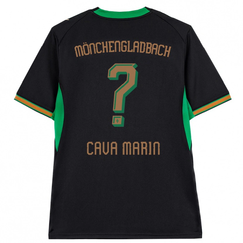 Danxen Niño Camiseta Sofia Cava Marin #0 Negro Naranja Verde Marrón 2ª Equipación 2026/27 La Camisa