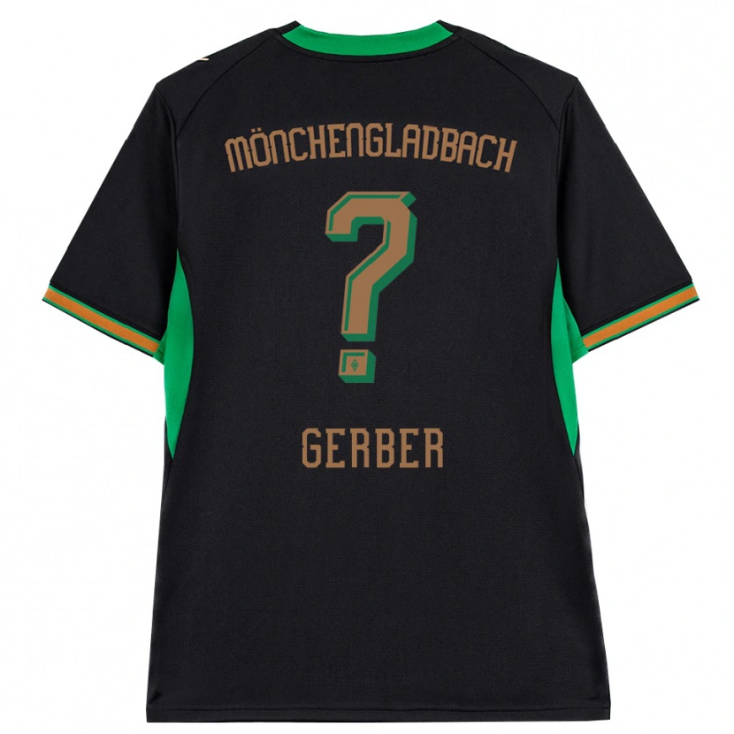 Danxen Niño Camiseta Sophia Gerber #0 Negro Naranja Verde Marrón 2ª Equipación 2026/27 La Camisa