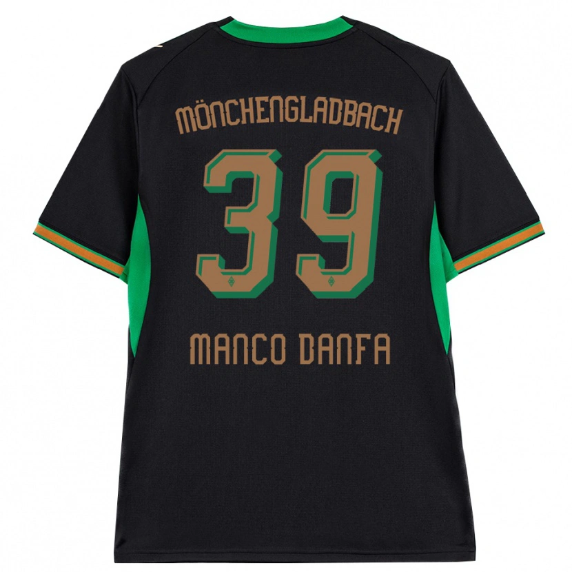 Danxen Niño Camiseta Iaia Manco Danfa #39 Negro Naranja Verde Marrón 2ª Equipación 2026/27 La Camisa