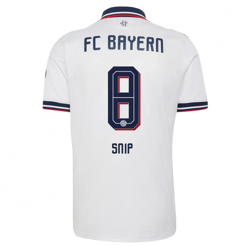 Danxen Niño Camiseta Roy Snip #8 Gris Blanco Rojo 2ª Equipación 2026/27 La Camisa
