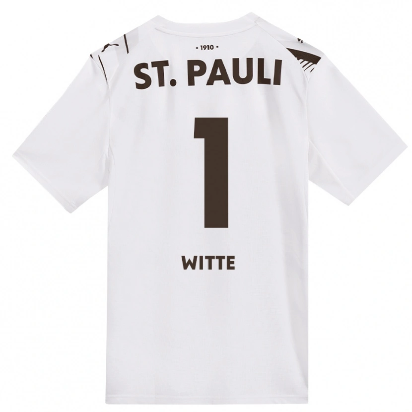 Danxen Niño Camiseta Melvin Witte #1 Café Blanco Rojo 2ª Equipación 2026/27 La Camisa