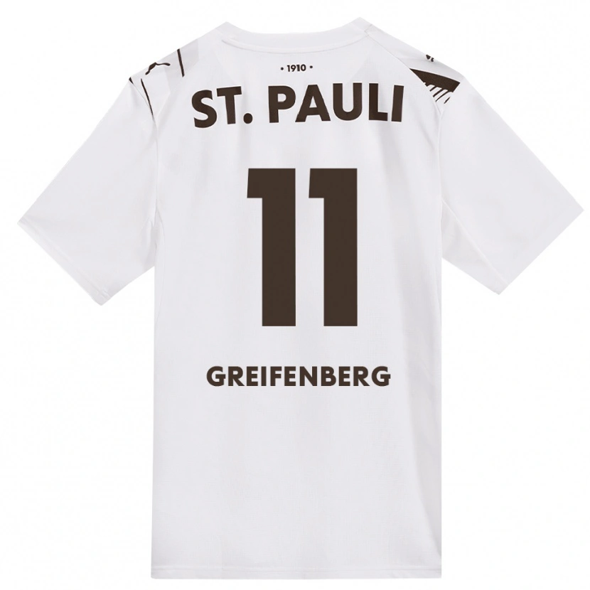 Danxen Niño Camiseta Ann-Sophie Greifenberg #11 Café Blanco Rojo 2ª Equipación 2026/27 La Camisa