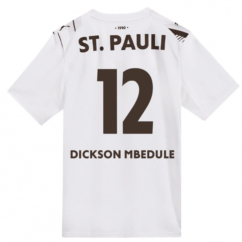Danxen Niño Camiseta Amani Dickson Mbedule #12 Café Blanco Rojo 2ª Equipación 2026/27 La Camisa
