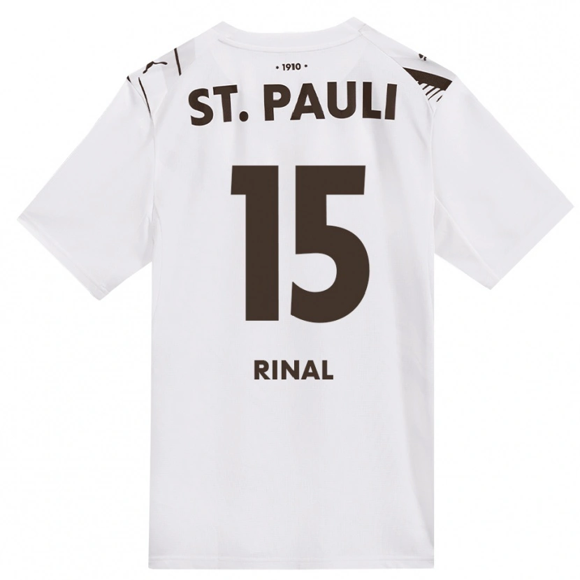 Danxen Niño Camiseta Selcuk Rinal #15 Café Blanco Rojo 2ª Equipación 2026/27 La Camisa