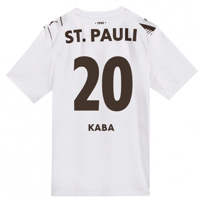 Danxen Niño Camiseta Wissou Kaba #20 Café Blanco Rojo 2ª Equipación 2026/27 La Camisa