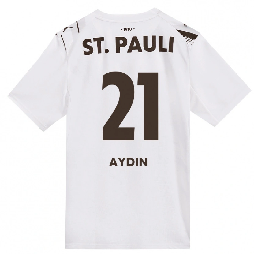 Danxen Niño Camiseta Kenan Aydin #21 Café Blanco Rojo 2ª Equipación 2026/27 La Camisa