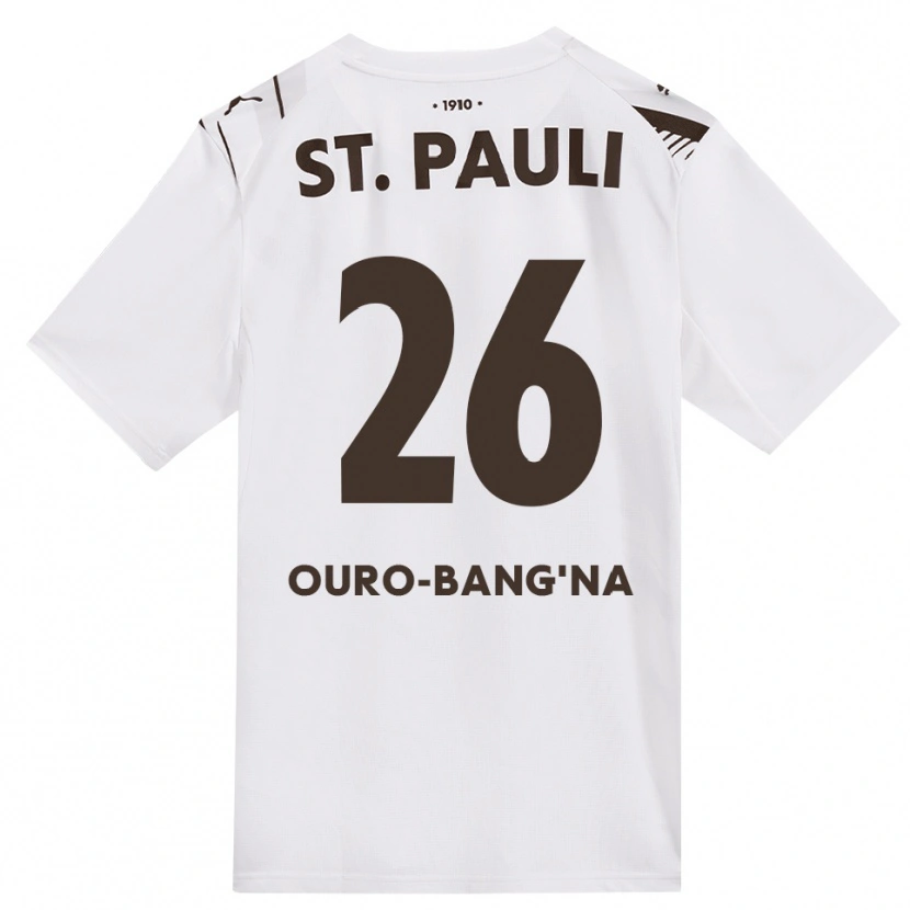 Danxen Niño Camiseta Samir Ouro-Bang'na #26 Café Blanco Rojo 2ª Equipación 2026/27 La Camisa
