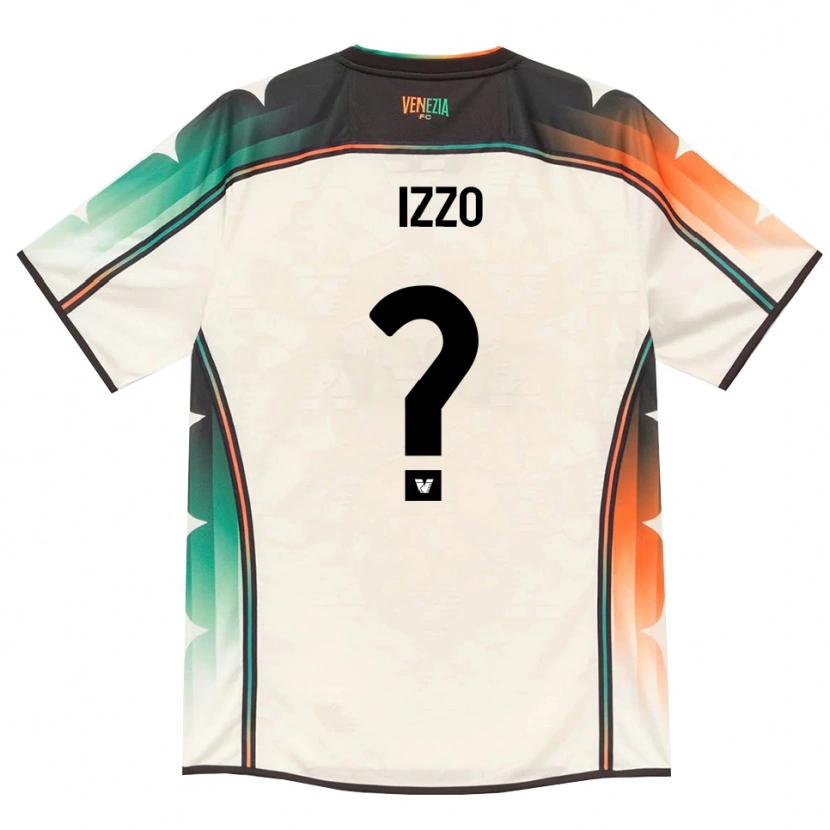 Danxen Niño Camiseta Matteo Izzo #0 Oldlace Naranja Verde 2ª Equipación 2026/27 La Camisa