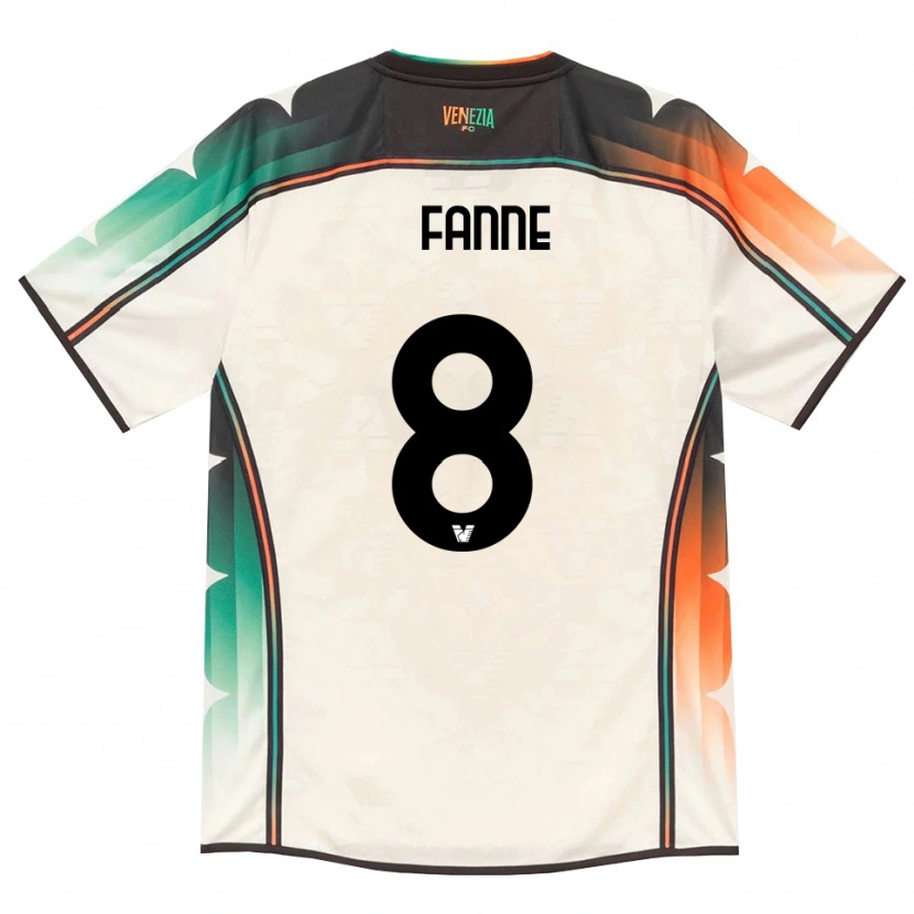 Danxen Niño Camiseta Lamine Fanne #8 Oldlace Naranja Verde 2ª Equipación 2026/27 La Camisa