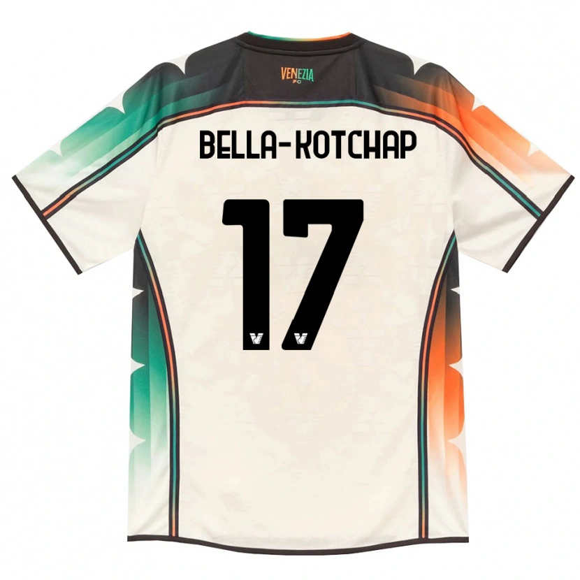 Danxen Niño Camiseta Armel Bella-Kotchap #17 Oldlace Naranja Verde 2ª Equipación 2026/27 La Camisa