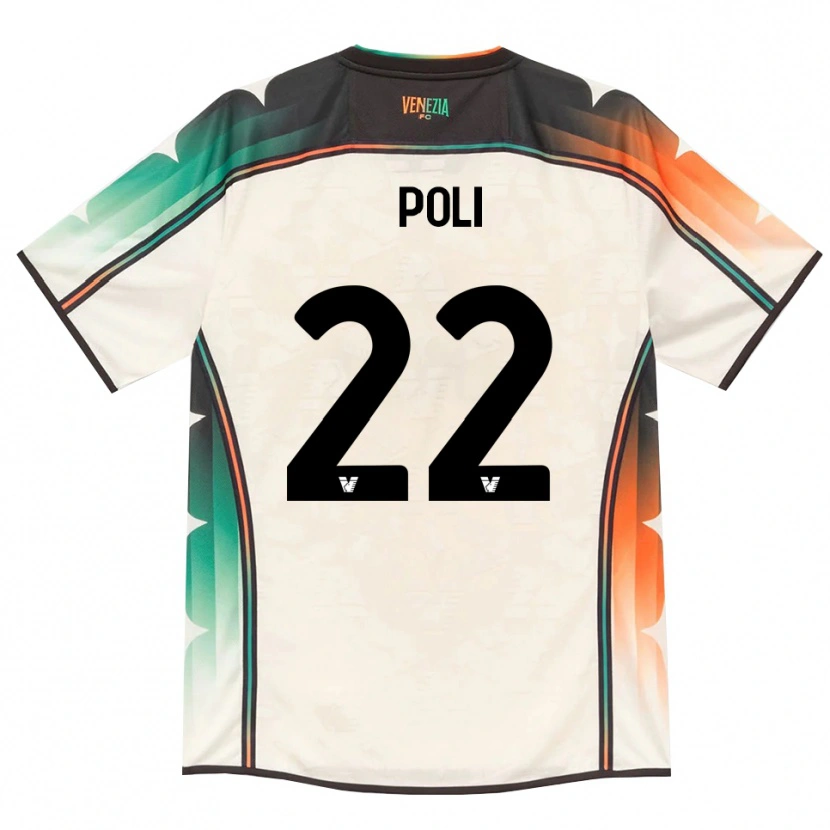 Danxen Niño Camiseta Elena Poli #22 Oldlace Naranja Verde 2ª Equipación 2026/27 La Camisa