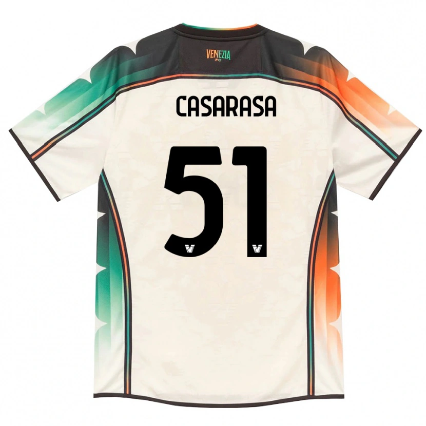 Danxen Niño Camiseta Asia Casarasa #51 Oldlace Naranja Verde 2ª Equipación 2026/27 La Camisa
