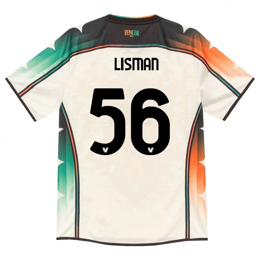 Danxen Niño Camiseta Kornel Lisman #56 Oldlace Naranja Verde 2ª Equipación 2026/27 La Camisa