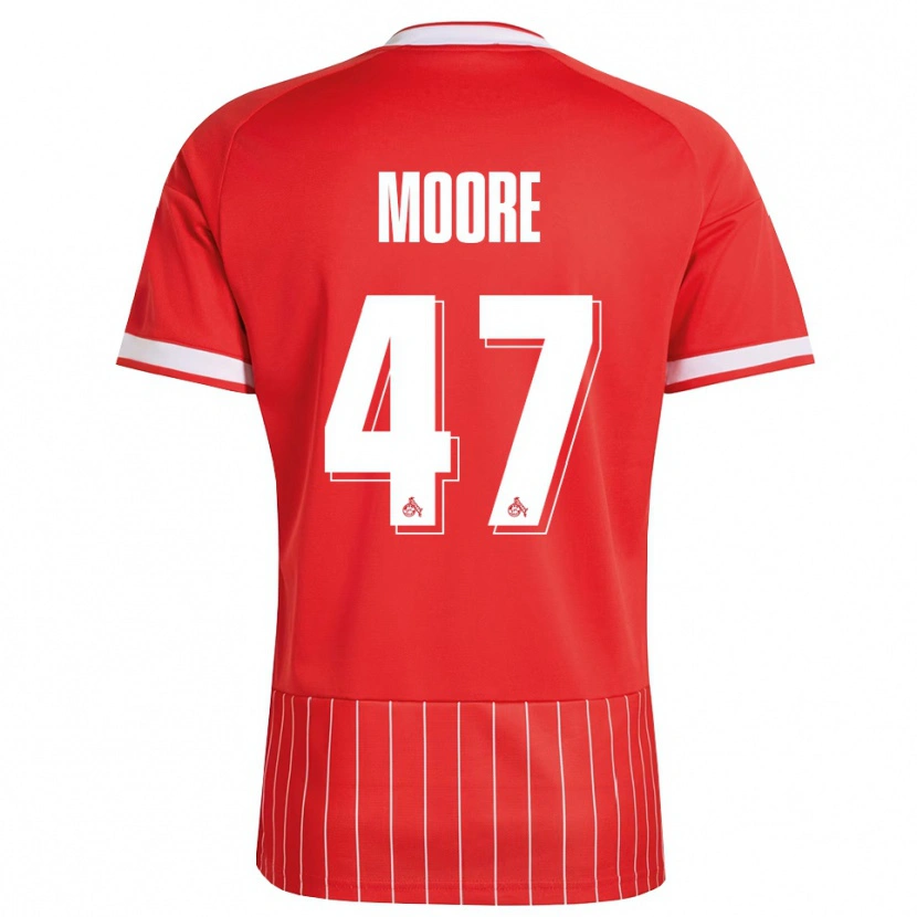 Danxen Hombre Camiseta Mikey Moore #47 Verde Rojo Blanco 2ª Equipación 2026/27 La Camisa