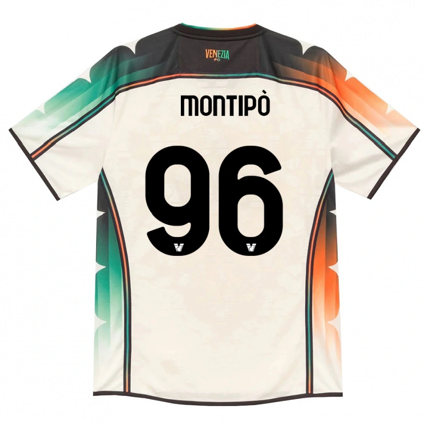 Danxen Hombre Camiseta Lorenzo Montipò #96 Oldlace Naranja Verde 2ª Equipación 2026/27 La Camisa