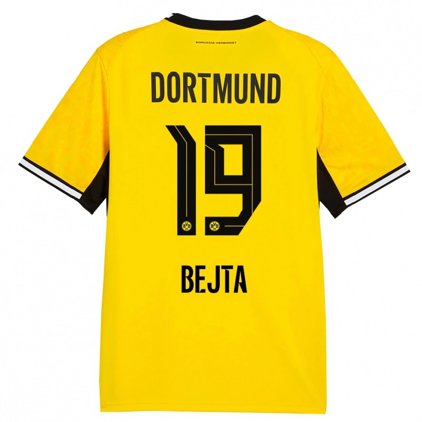 Danxen Hombre Camiseta Adriano Bejta #19 Amarillo Negro Blanco 1ª Equipación 2026/27 La Camisa