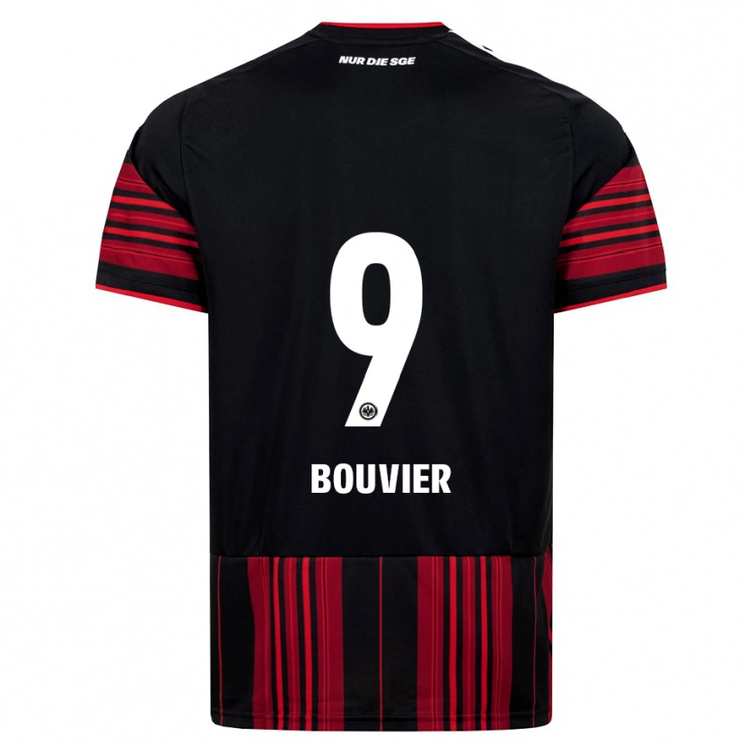 Danxen Hombre Camiseta Marcello Bouvier #9 Negro Rojo Blanco 1ª Equipación 2026/27 La Camisa