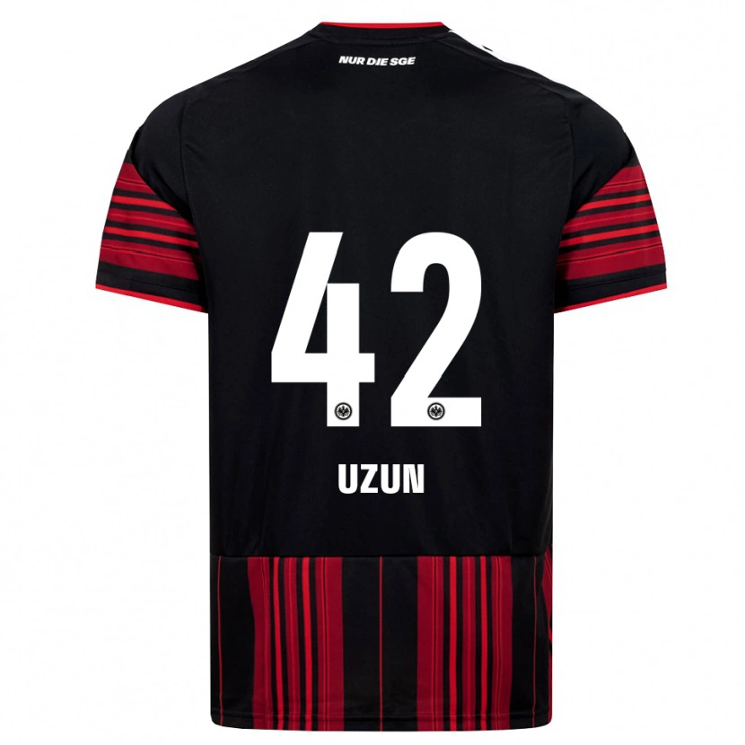Danxen Hombre Camiseta Can Uzun #42 Negro Rojo Blanco 1ª Equipación 2026/27 La Camisa