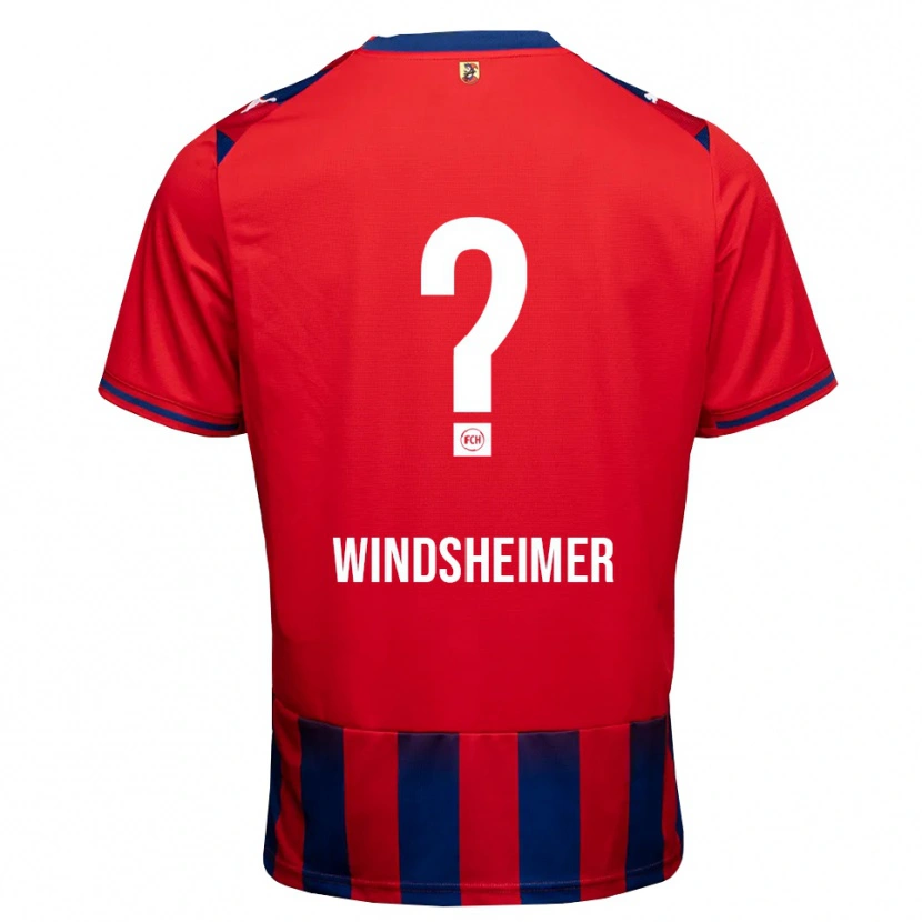 Danxen Hombre Camiseta Tim Windsheimer #0 Azul Real Blanco Rojo 1ª Equipación 2026/27 La Camisa