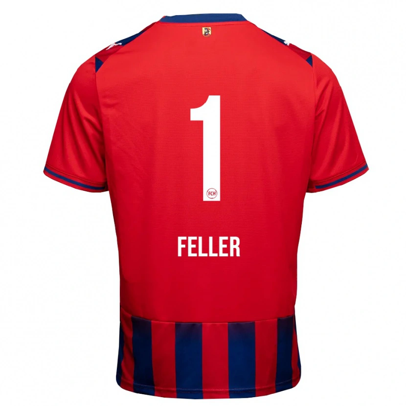 Danxen Hombre Camiseta Frank Feller #1 Azul Real Blanco Rojo 1ª Equipación 2026/27 La Camisa