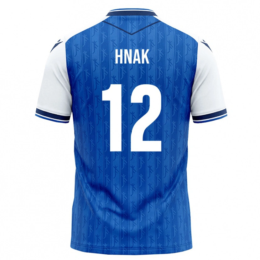 Danxen Hombre Camiseta Anwar Hnak #12 Azul Real Blanco 1ª Equipación 2026/27 La Camisa
