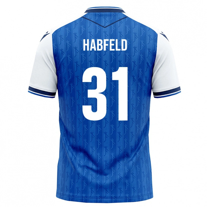 Danxen Hombre Camiseta Josef Haßfeld #31 Azul Real Blanco 1ª Equipación 2026/27 La Camisa