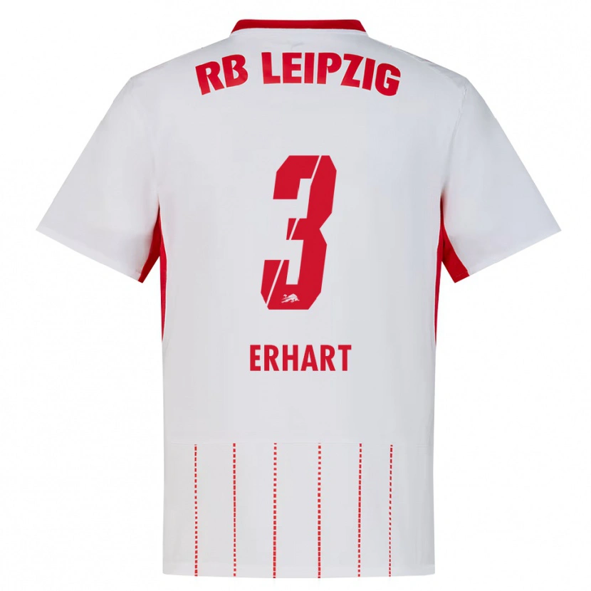 Danxen Hombre Camiseta Karl Erhart #3 Rojo Blanco Amarillo 1ª Equipación 2026/27 La Camisa