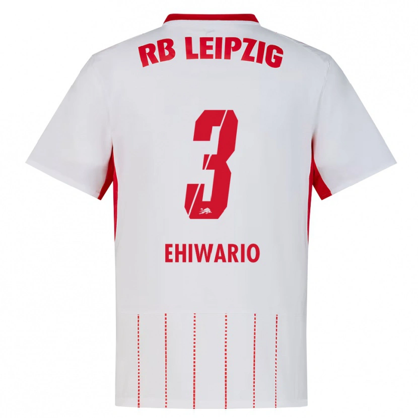 Danxen Hombre Camiseta Nwabueze Ehiwario #3 Rojo Blanco Amarillo 1ª Equipación 2026/27 La Camisa