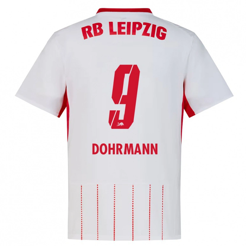 Danxen Hombre Camiseta Paul Dohrmann #9 Rojo Blanco Amarillo 1ª Equipación 2026/27 La Camisa