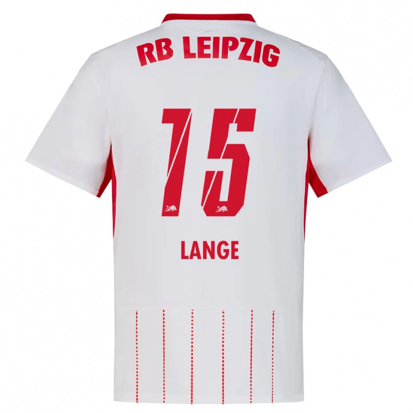 Danxen Hombre Camiseta Oskar Lange #15 Rojo Blanco Amarillo 1ª Equipación 2026/27 La Camisa