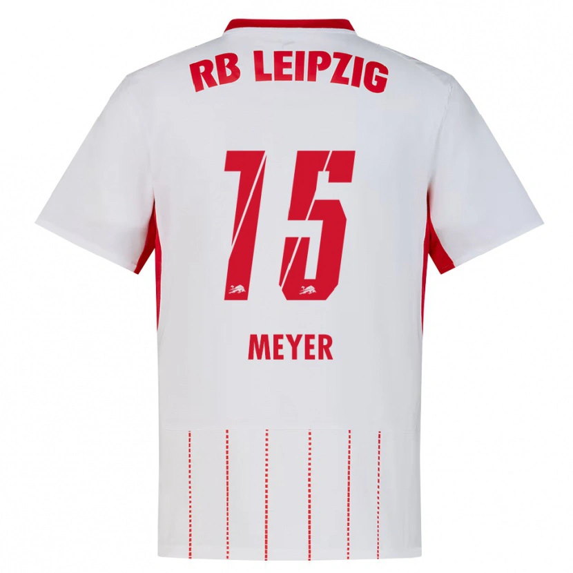 Danxen Hombre Camiseta Tim Meyer #15 Rojo Blanco Amarillo 1ª Equipación 2026/27 La Camisa