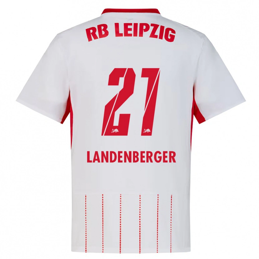 Danxen Hombre Camiseta Julia Landenberger #21 Rojo Blanco Amarillo 1ª Equipación 2026/27 La Camisa