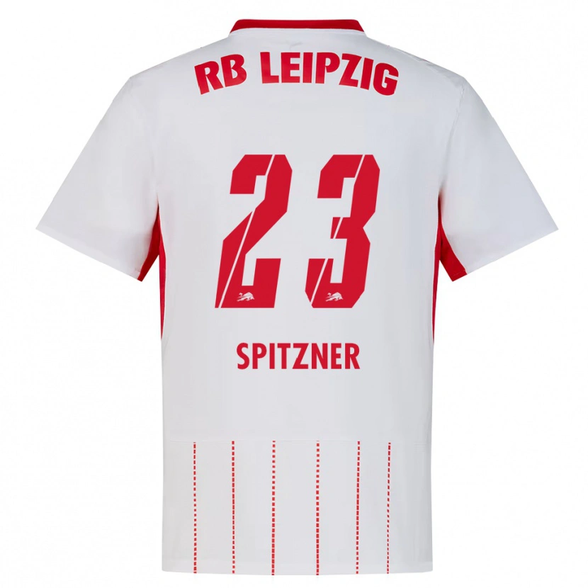 Danxen Hombre Camiseta Kyra Spitzner #23 Rojo Blanco Amarillo 1ª Equipación 2026/27 La Camisa