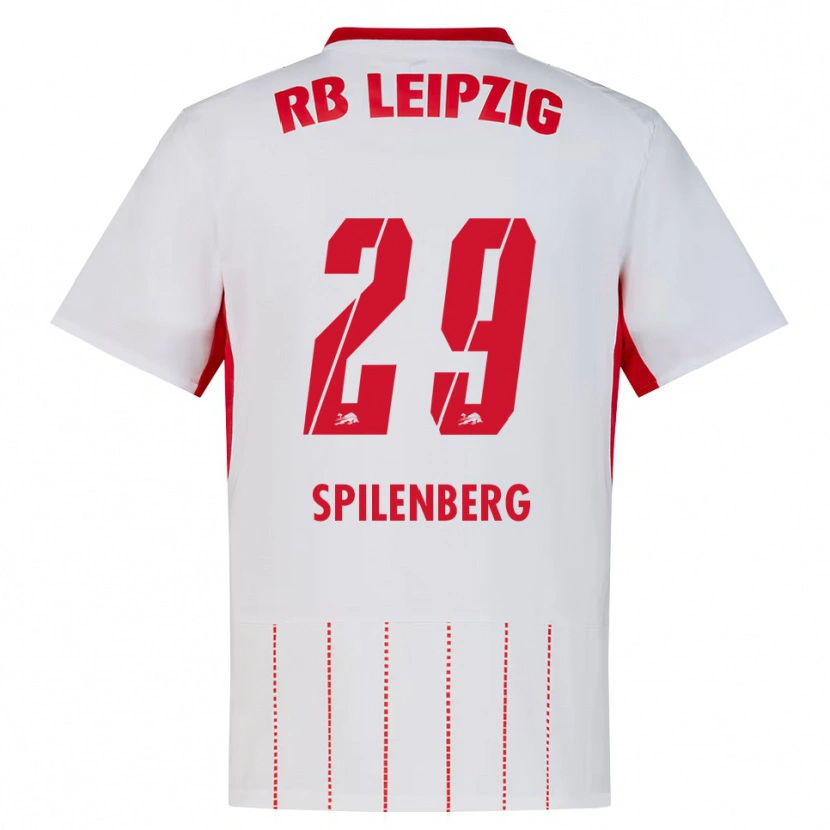 Danxen Hombre Camiseta Maja Spilenberg #29 Rojo Blanco Amarillo 1ª Equipación 2026/27 La Camisa