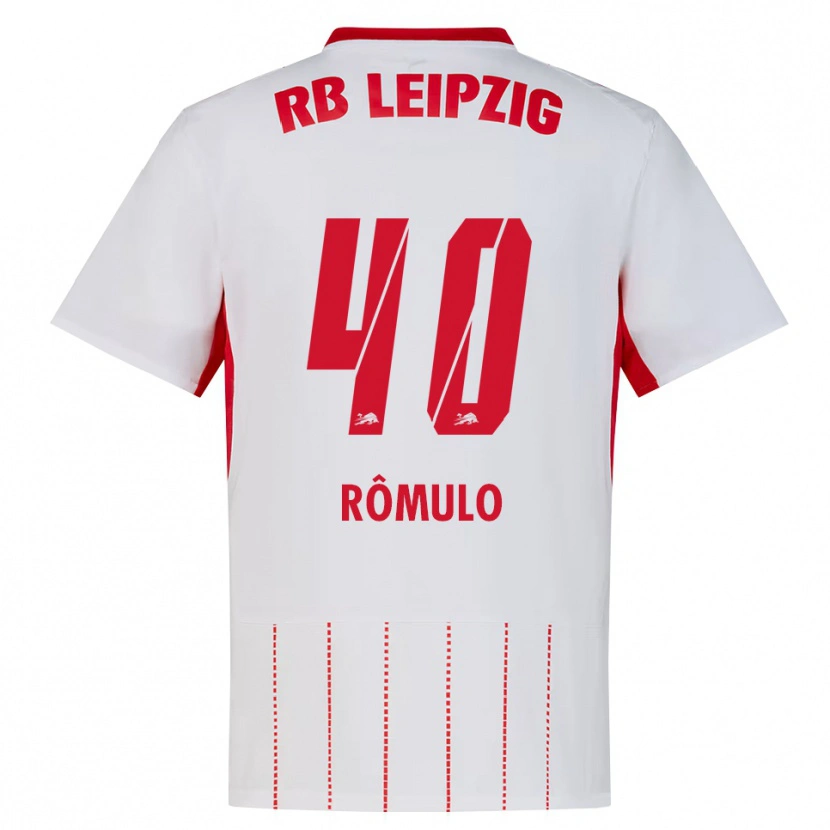 Danxen Hombre Camiseta Rômulo José Cardoso Da Cruz #40 Rojo Blanco Amarillo 1ª Equipación 2026/27 La Camisa
