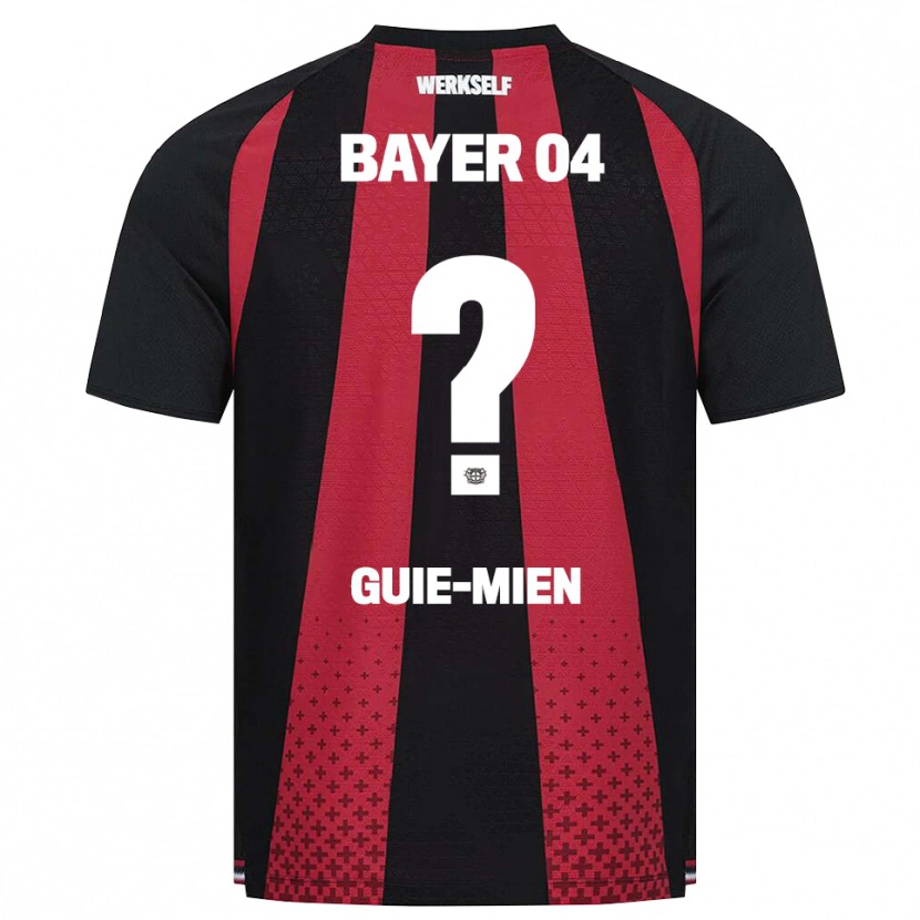 Danxen Hombre Camiseta Samuel Guie-Mien #0 Negro Blanco Rojo 1ª Equipación 2026/27 La Camisa
