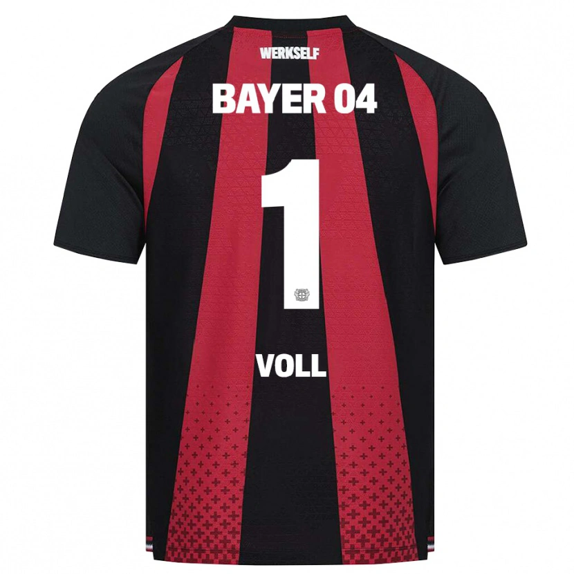 Danxen Hombre Camiseta Charlotte Voll #1 Negro Blanco Rojo 1ª Equipación 2026/27 La Camisa