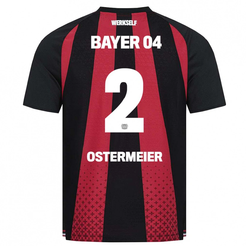Danxen Hombre Camiseta Selina Ostermeier #2 Negro Blanco Rojo 1ª Equipación 2026/27 La Camisa